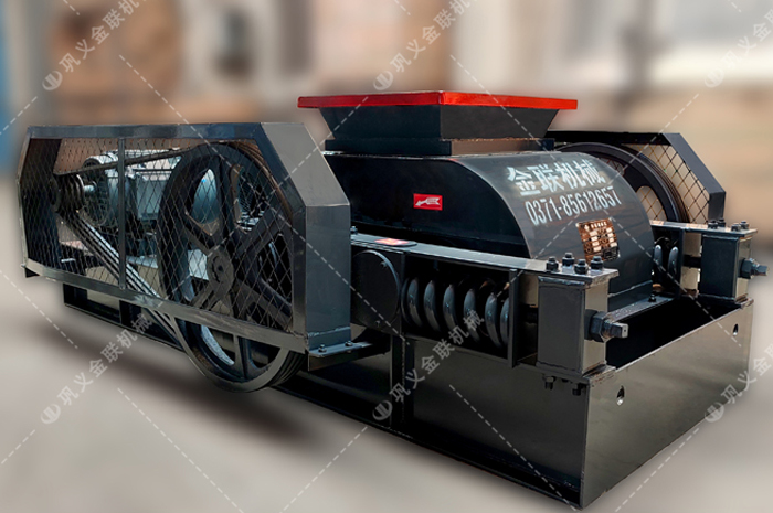 大型液壓對輥制砂機-液壓對輥式破碎機價格-鵝河卵石對輥制砂機圖片視頻/型號參數(shù)/結(jié)構(gòu)原理